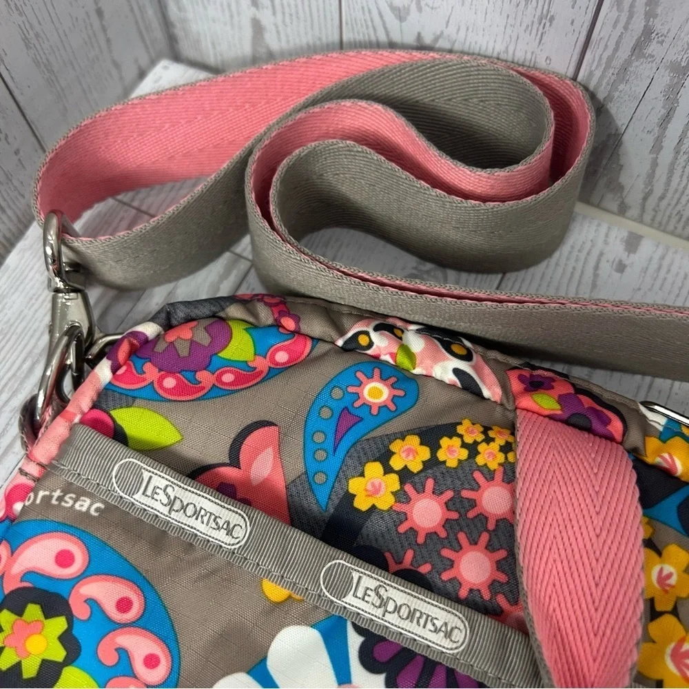 Le Sportsac Multicolor Floral Laptop Bag